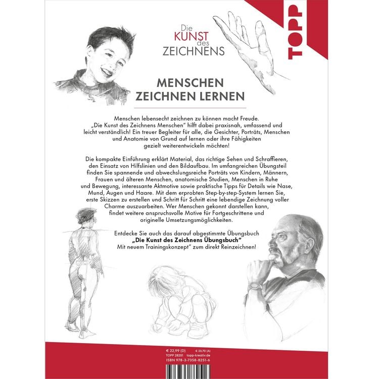 Produktbild: Die Kunst des Zeichnens Menschen. Die beste Zeichenschule
