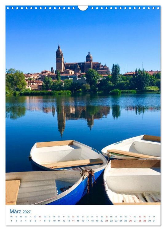 Produktbild: Salamanca. Die goldene Stadt am Tormes (Wandkalender 2027 DIN A3 hoch), CALVENDO Monatskalender