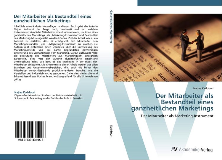 Produktbild: Der Mitarbeiter als Bestandteil eines ganzheitlichen Marketings