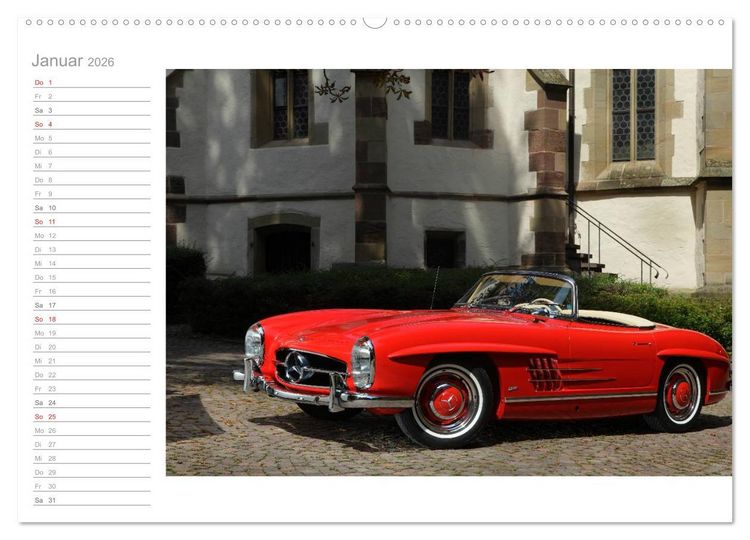 Produktbild: 300 SL Collectors Edition 2 (hochwertiger Premium Wandkalender 2026 DIN A2 quer), Kunstdruck in Hochglanz
