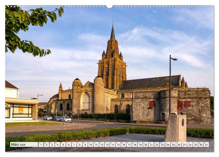 Produktbild: Frankreich - Calais und die Opalk&uuml;ste (Wandkalender 2026 DIN A2 quer), CALVENDO Monatskalender