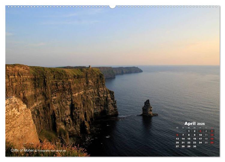 Produktbild: Irland (hochwertiger Premium Wandkalender 2026 DIN A2 quer), Kunstdruck in Hochglanz