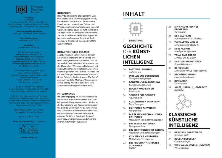 Produktbild: SIMPLY. K&uuml;nstliche Intelligenz
