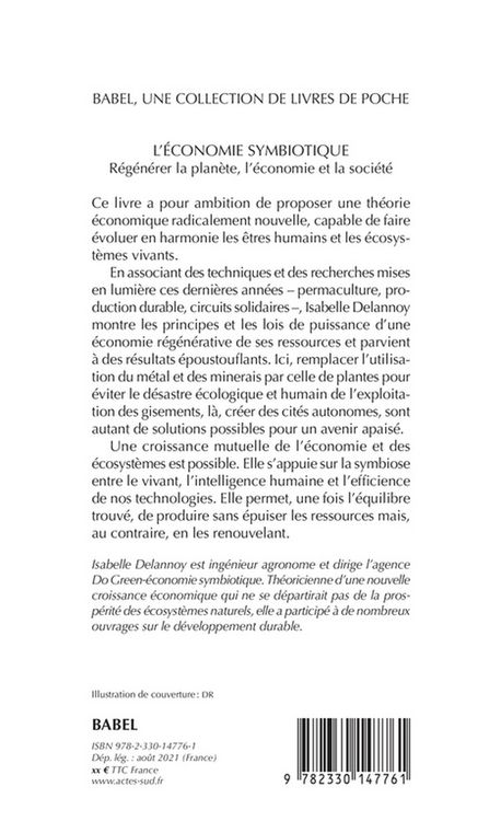 Produktbild: L'&eacute;conomie symbiotique