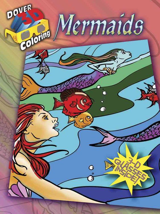 Produktbild: Altmann, S: 3-D Coloring Book--Mermaids