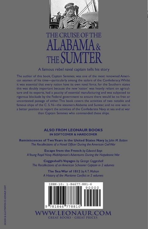 Produktbild: The Cruise of the Alabama and the Sumter