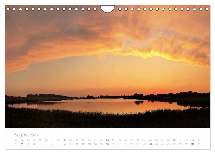 Produktbild: Zauberhafte Schlei (Wandkalender 2026 DIN A4 quer), CALVENDO Monatskalender