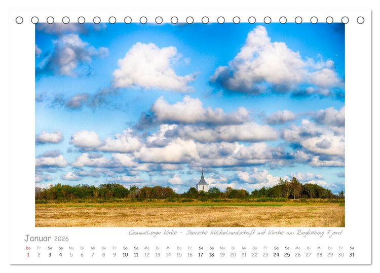 Produktbild: Sehnsucht Westj&uuml;tland (Tischkalender 2026 DIN A5 quer), CALVENDO Monatskalender