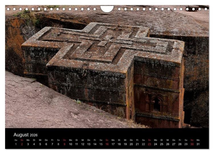 Produktbild: &Auml;thiopien Impressionen (Wandkalender 2026 DIN A4 quer), CALVENDO Monatskalender
