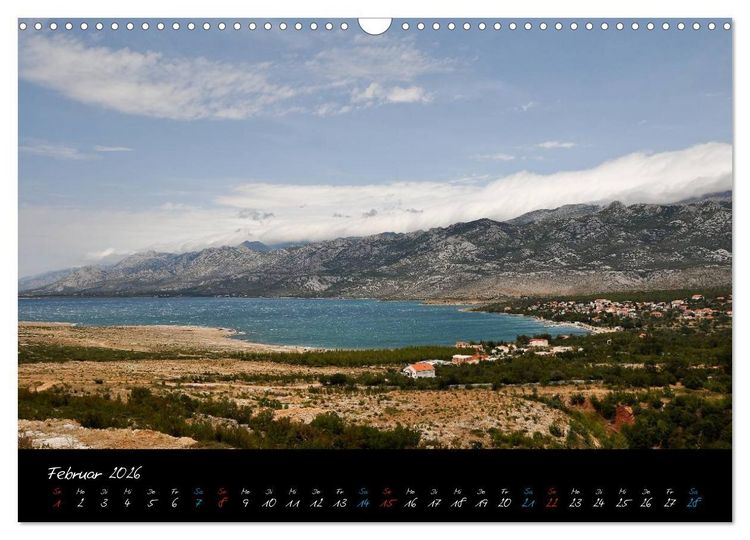 Produktbild: Kroatien - Dalmatien (Wandkalender 2026 DIN A3 quer), CALVENDO Monatskalender