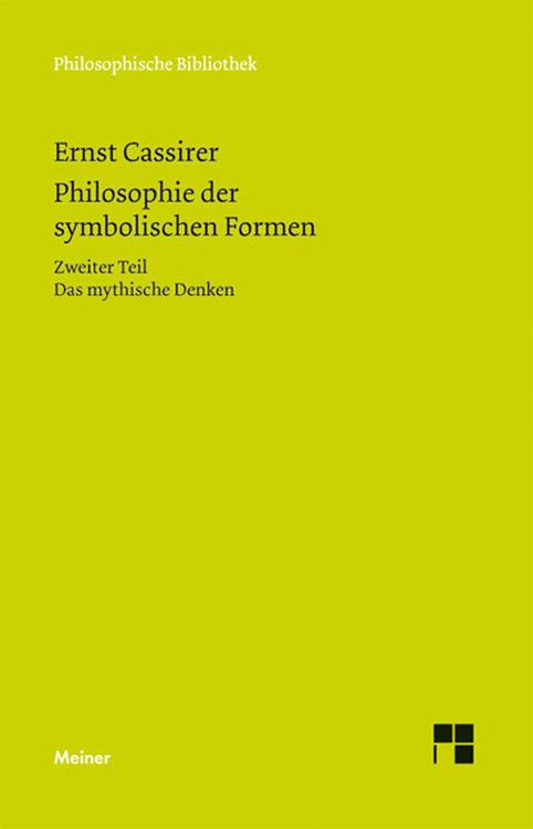 Produktbild: Philosophie der symbolischen Formen. Zweiter Teil