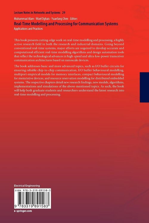 Produktbild: Real-Time Modelling and Processing for Communication Systems