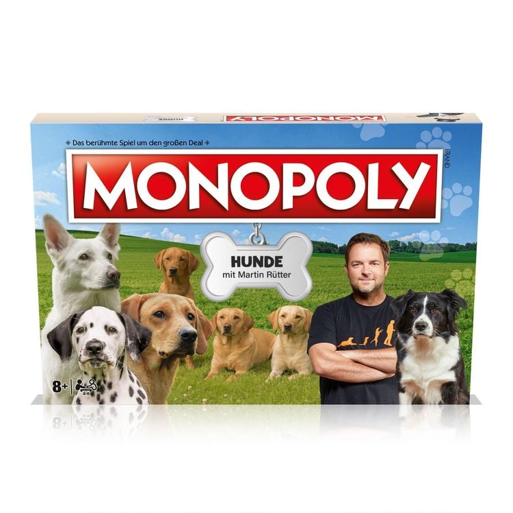 Produktbild: Monopoly Hunde mit Martin R&uuml;tter