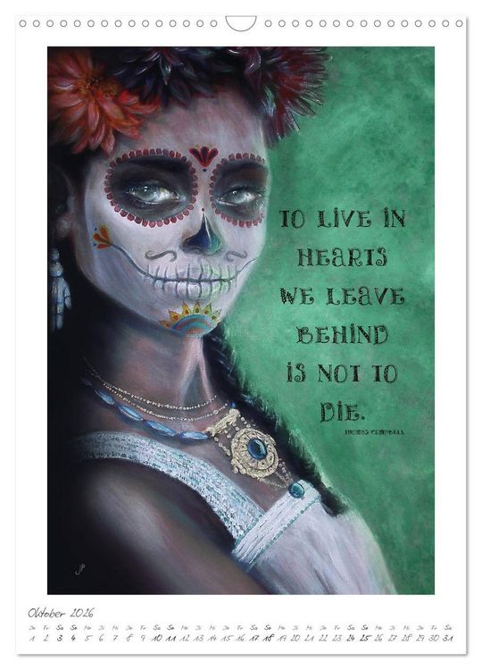 Produktbild: Colourful Women - Fantasy-Frauenportraits in Acryl und Mischtechnik (Wandkalender 2026 DIN A3 hoch), CALVENDO Monatskalender