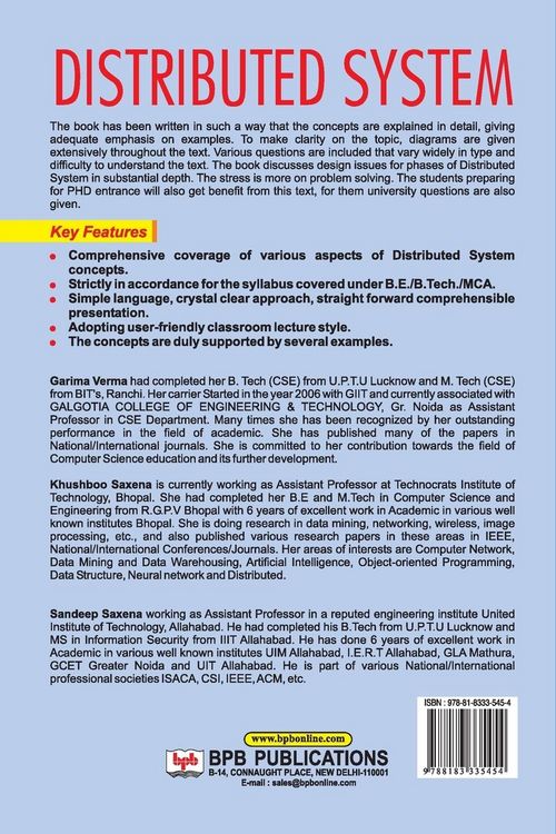 Produktbild: DISTRIBUTED SYSTEM