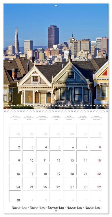 Produktbild: SAN FRANCISCO Highlights (Wall Calendar 2026 12 &times; 12 Inch) CALVENDO 12 Month Wall Calendar