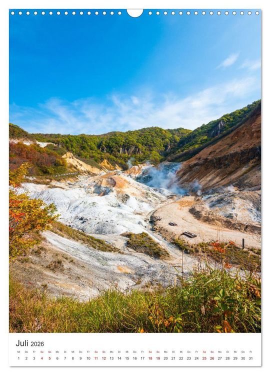 Produktbild: Japan - Die spannende Insel im Pazifik. (Wandkalender 2026 DIN A3 hoch), CALVENDO Monatskalender