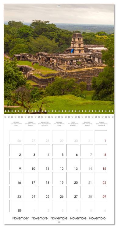 Produktbild: COLOURS OF MEXICO (Wall Calendar 2026 12 &times; 12 Inch) CALVENDO 12 Month Wall Calendar
