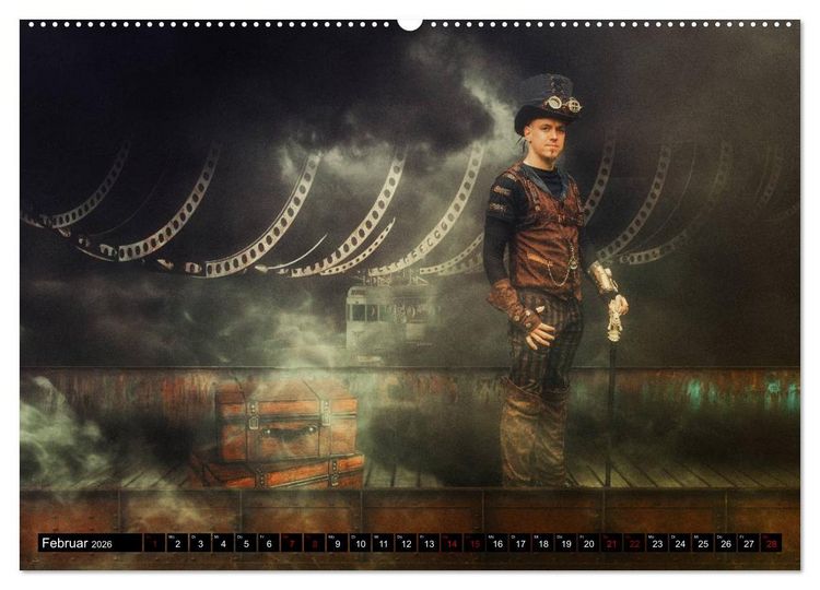 Produktbild: Steampunks (hochwertiger Premium Wandkalender 2026 DIN A2 quer), Kunstdruck in Hochglanz
