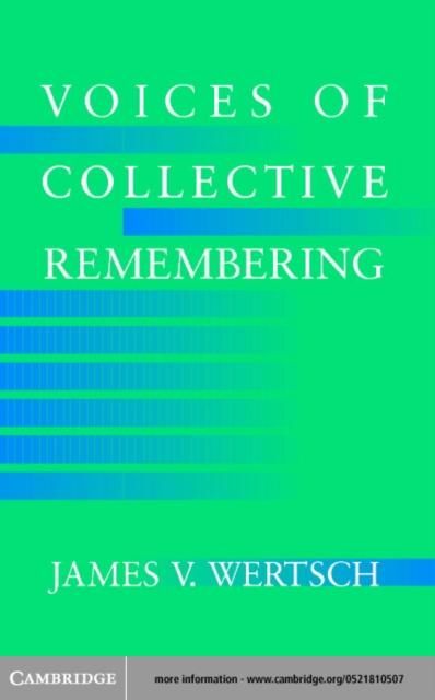 Produktbild: Voices of Collective Remembering