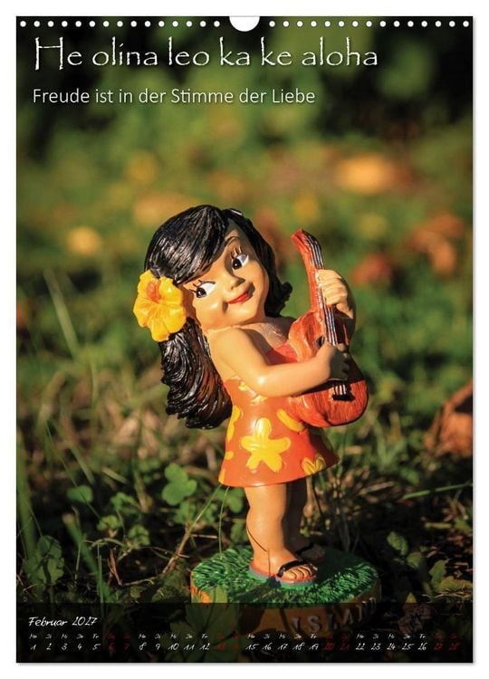 Produktbild: Hula Dancer - Hawaiianische Weisheiten (Wandkalender 2027 DIN A3 hoch), CALVENDO Monatskalender