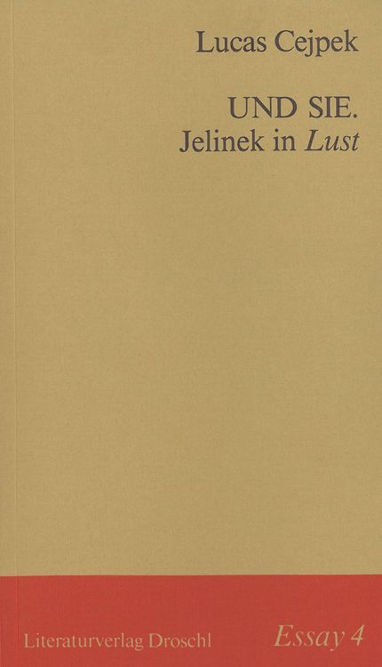 Produktbild: Und Sie. Jelinek in Lust