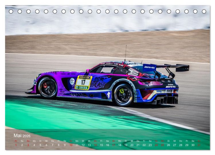 Produktbild: Motorsport aus Affalterbach (Tischkalender 2026 DIN A5 quer), CALVENDO Monatskalender