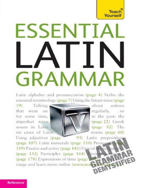 Produktbild: Essential Latin Grammar: Teach Yourself