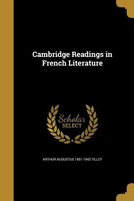 Produktbild: Cambridge Readings in French Literature
