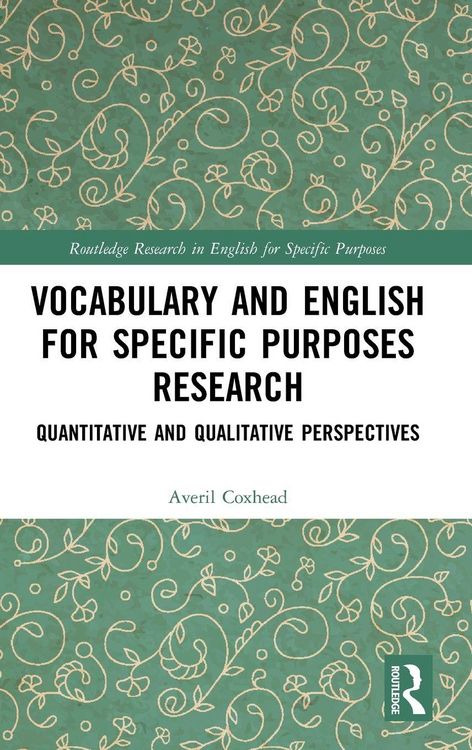 Produktbild: Vocabulary and English for Specific Purposes Research