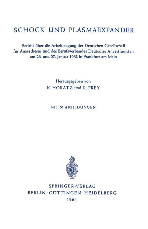 Produktbild: Schock und Plasmaexpander