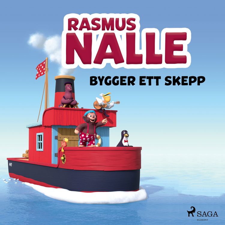 Produktbild: Rasmus Nalle bygger ett skepp