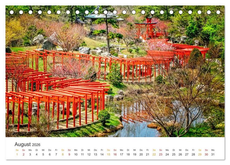 Produktbild: Japan - Tradition und Innovation (Tischkalender 2026 DIN A5 quer), CALVENDO Monatskalender