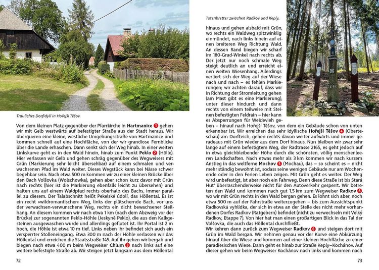Produktbild: ROTHER Wanderf&uuml;hrer Tschechischer Goldsteig