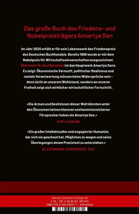 Produktbild: &Ouml;konomie f&uuml;r den Menschen