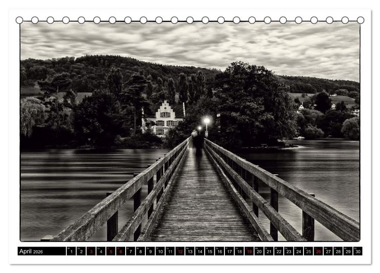 Produktbild: Boden-Seen-Sucht (Tischkalender 2026 DIN A5 quer), CALVENDO Monatskalender