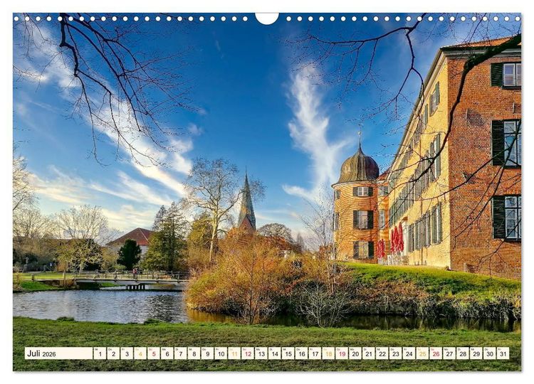 Produktbild: Reise durch Deutschland - Eutin in der Holsteinischen Schweiz (Wandkalender 2026 DIN A3 quer), CALVENDO Monatskalender