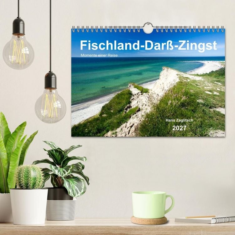 Produktbild: Fischland-Dar&szlig;-Zingst - Momente einer Reise (Wandkalender 2027 DIN A4 quer), CALVENDO Monatskalender