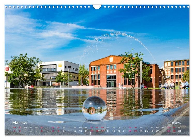 Produktbild: bad hersfeld zeitlos (Wandkalender 2027 DIN A3 quer), CALVENDO Monatskalender