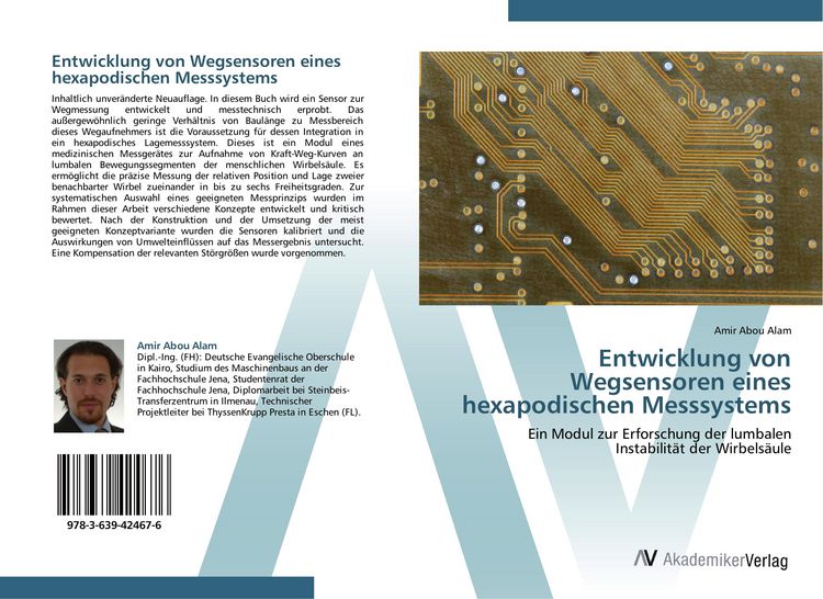 Produktbild: Entwicklung von Wegsensoren eines hexapodischen Messsystems