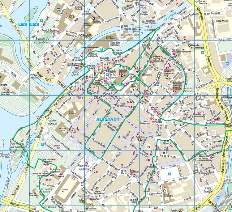 Produktbild: Reise Know-How CityTrip Metz und Nancy mit Bar-Le-Duc