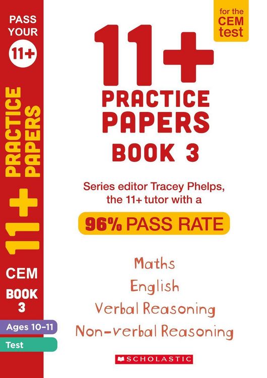 Produktbild: 11+ Practice Papers for the CEM Test Ages 10-11 - Book 3
