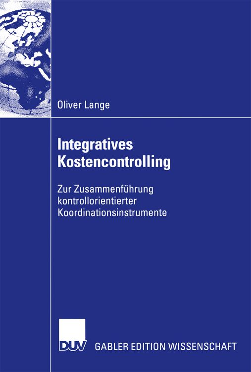 Produktbild: Integratives Kostencontrolling