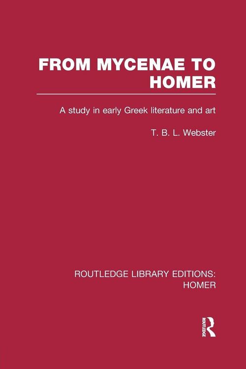 Produktbild: From Mycenae to Homer