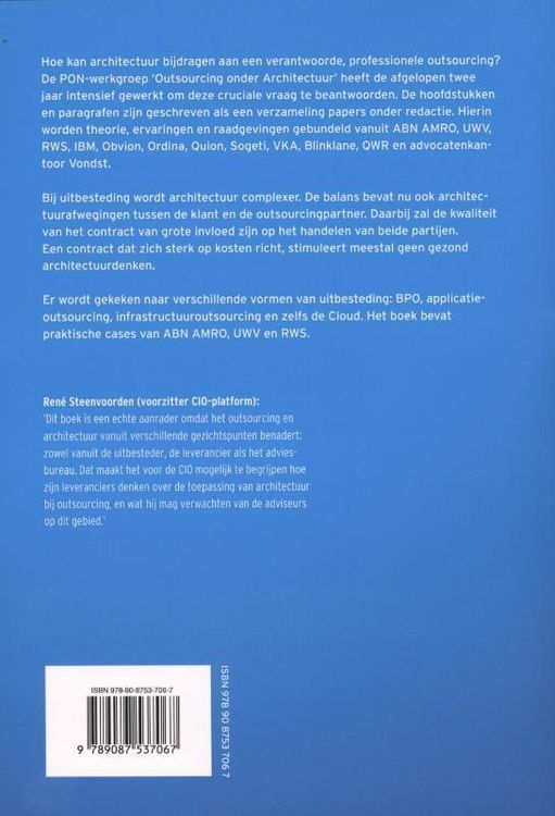 Produktbild: Berg, M: Outsourcing Onder Architectuur