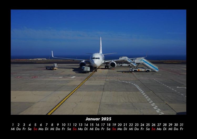 Produktbild: Flugzeuge 2025 Fotokalender DIN A3