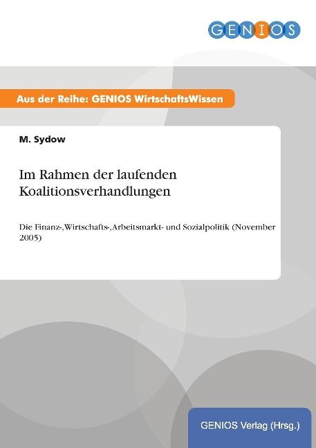 Produktbild: Im Rahmen der laufenden Koalitionsverhandlungen