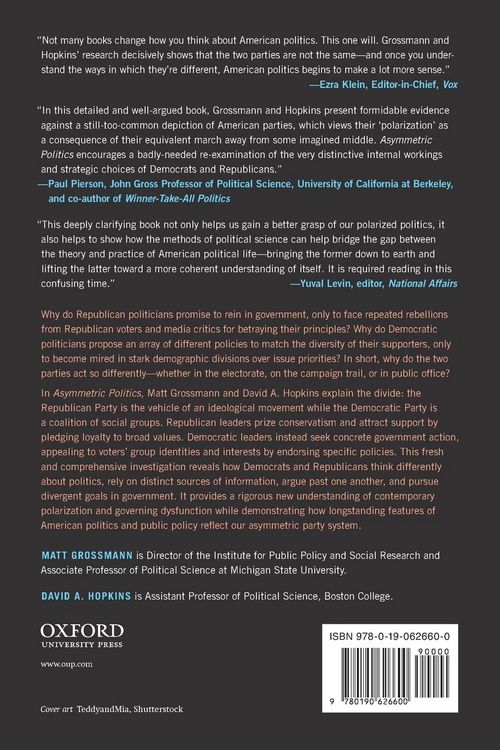 Produktbild: Asymmetric Politics