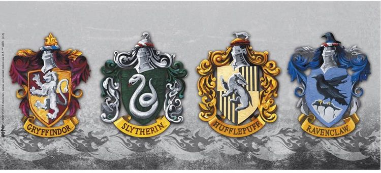 Produktbild: Harry Potter Tasse 'The four houses'