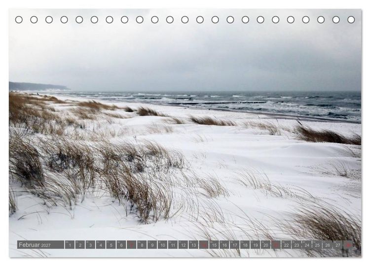 Produktbild: Ostseebad Warnem&uuml;nde (Tischkalender 2027 DIN A5 quer), CALVENDO Monatskalender